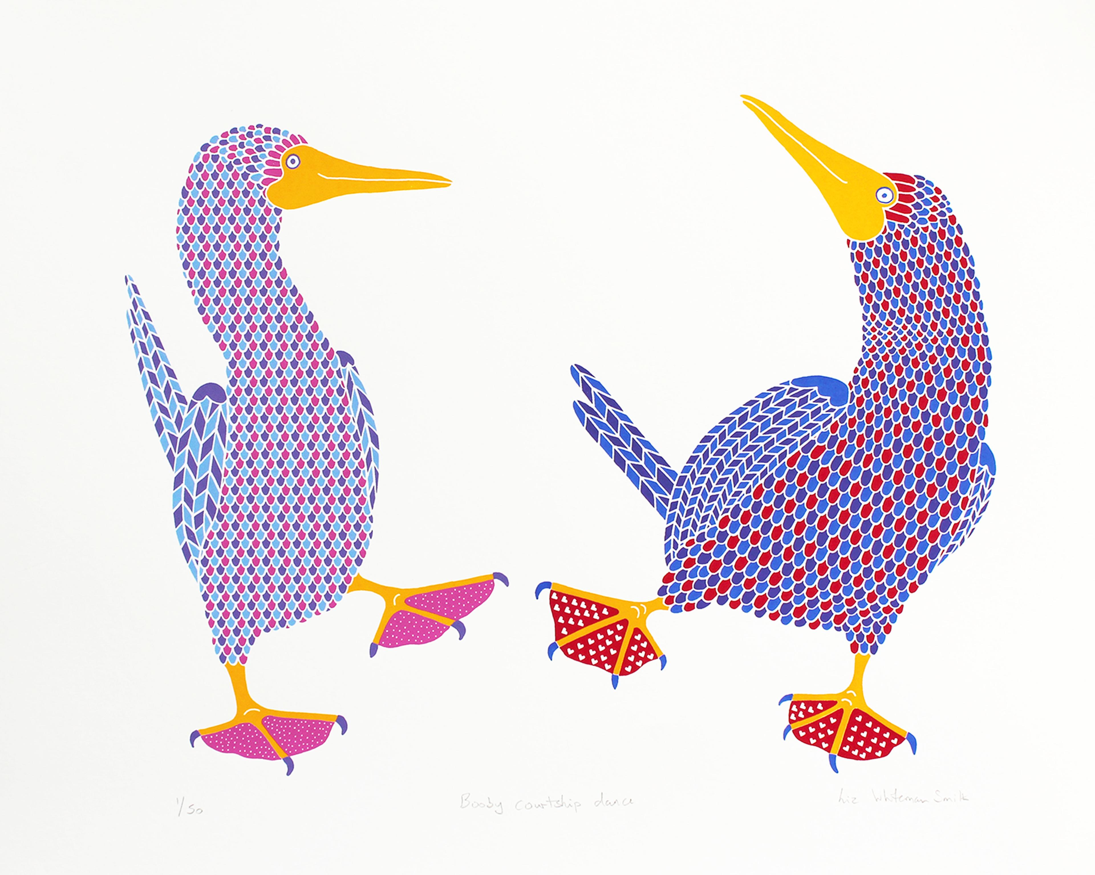 Booby courtship dance