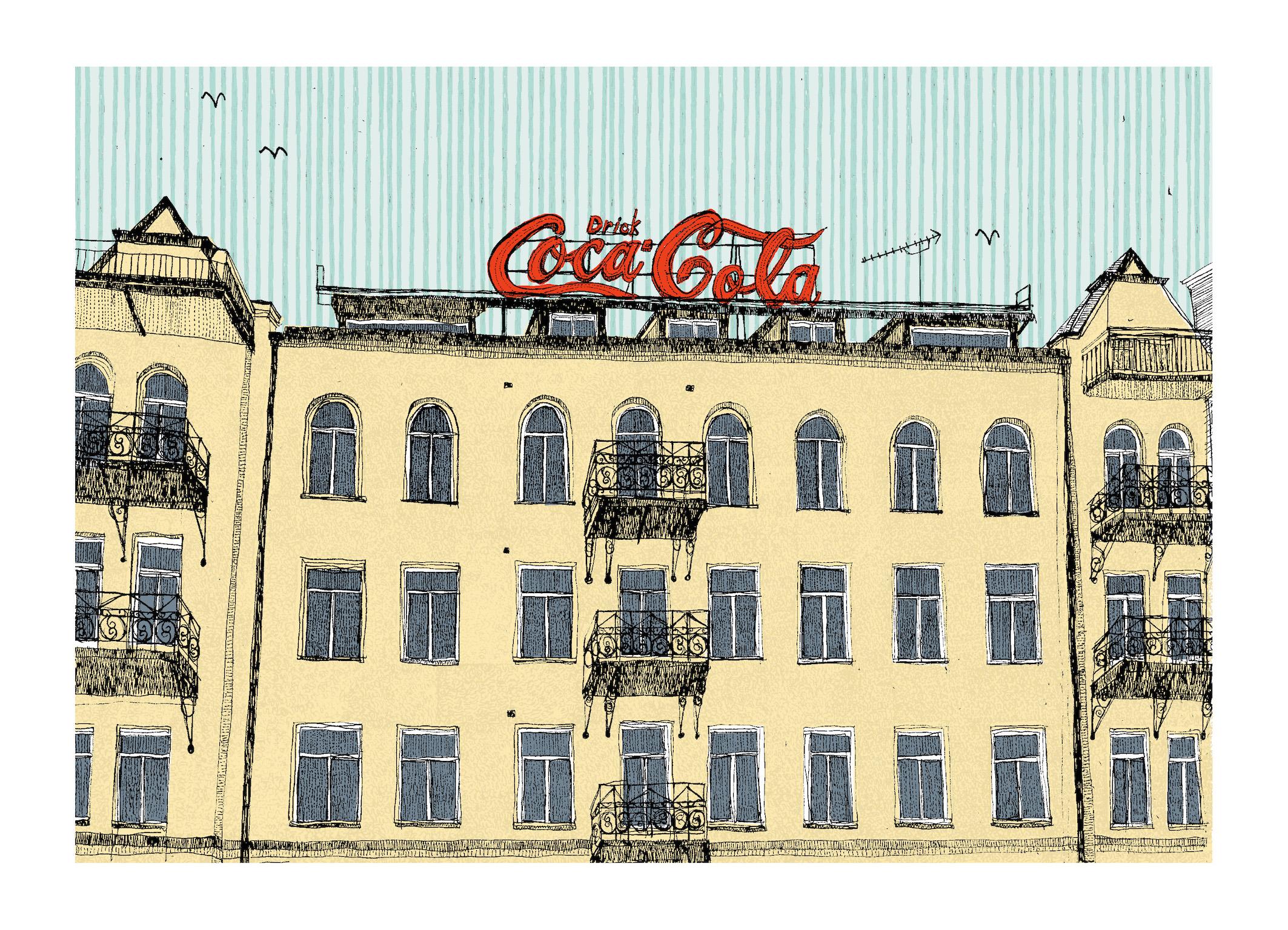 Drick Coca Cola, Stockholm