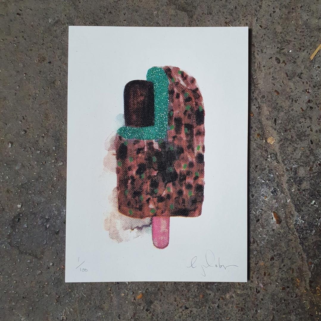 Mini Mint feast, detail