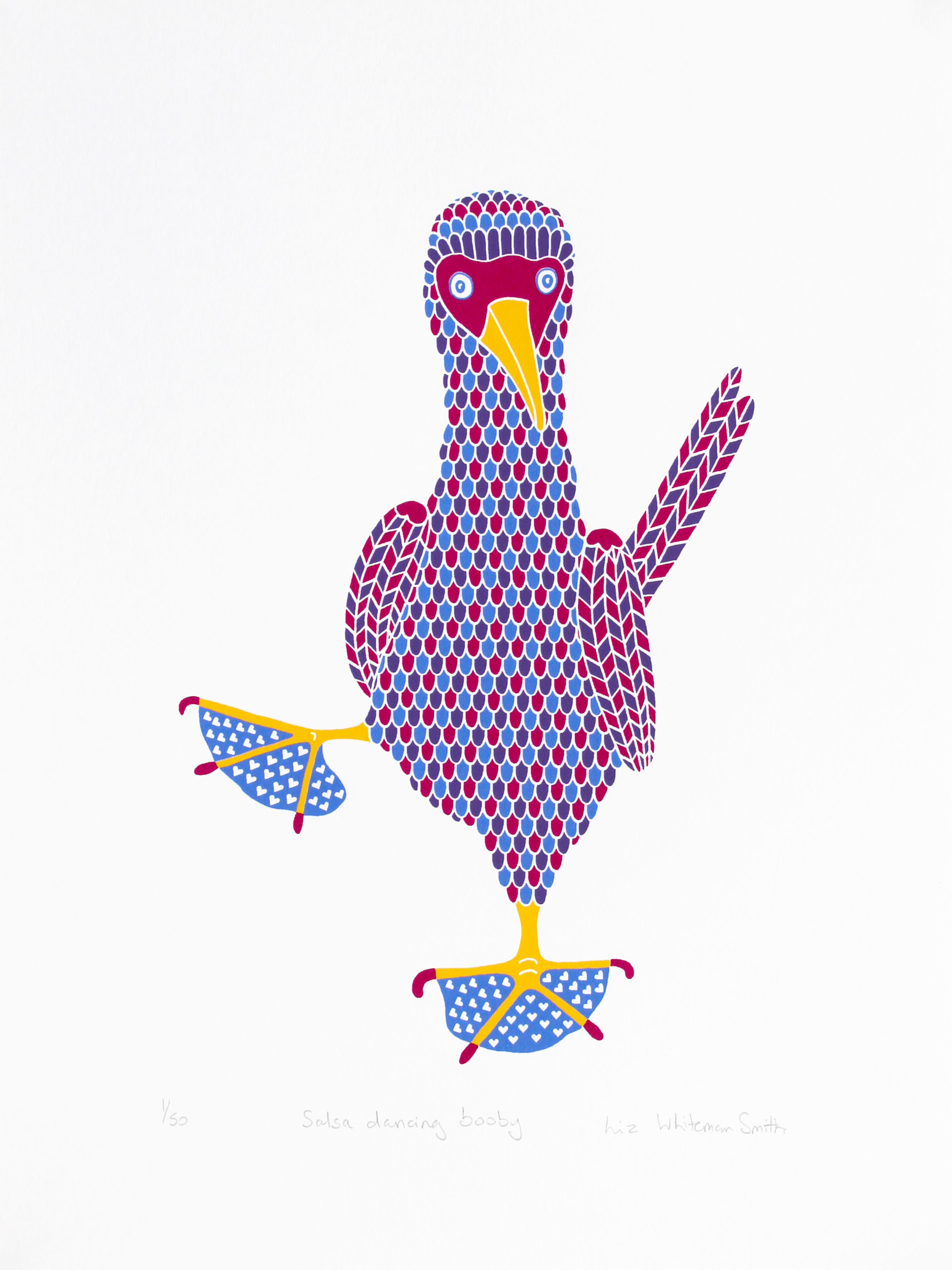 Salsa dancing booby
