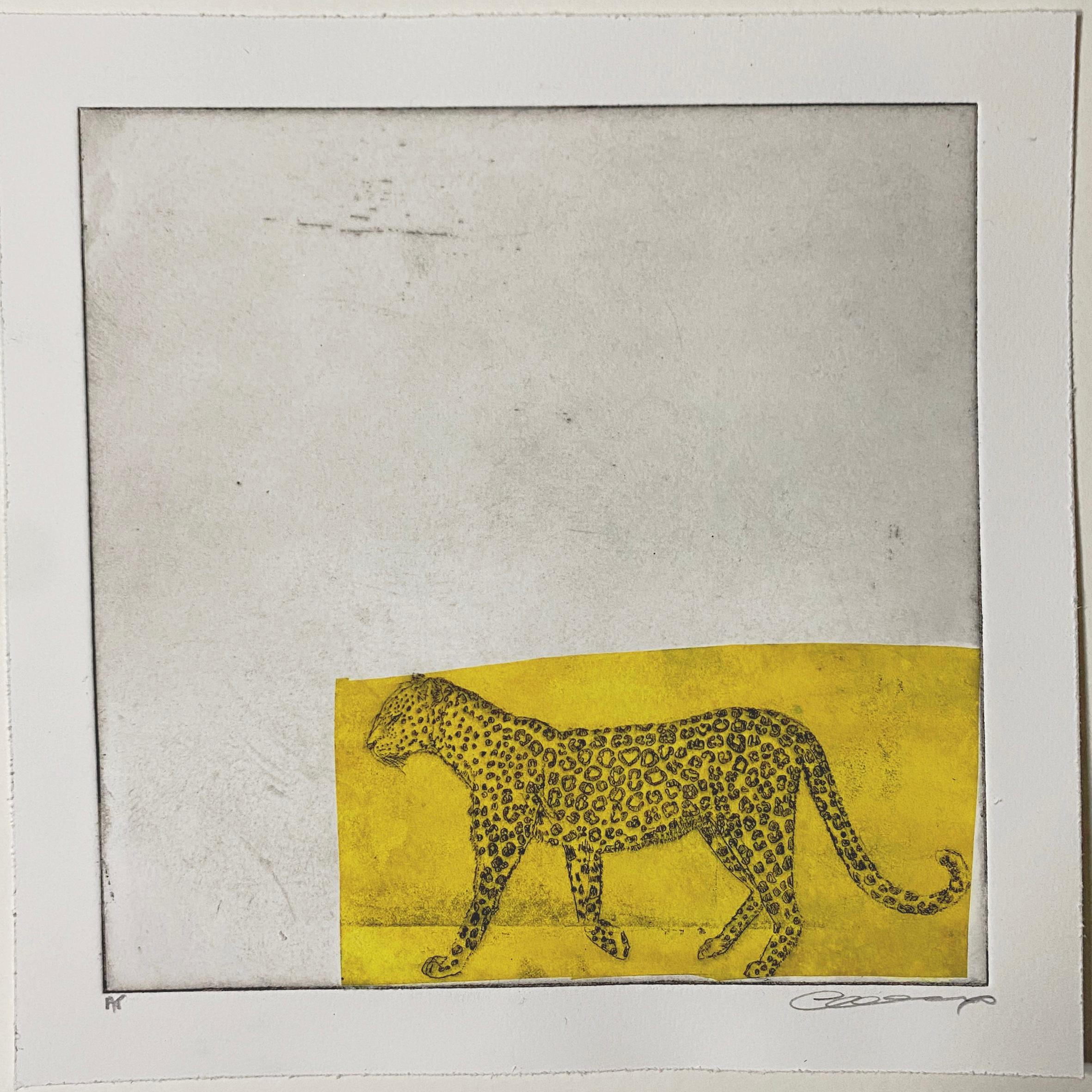 Walking Leopard - Yellow