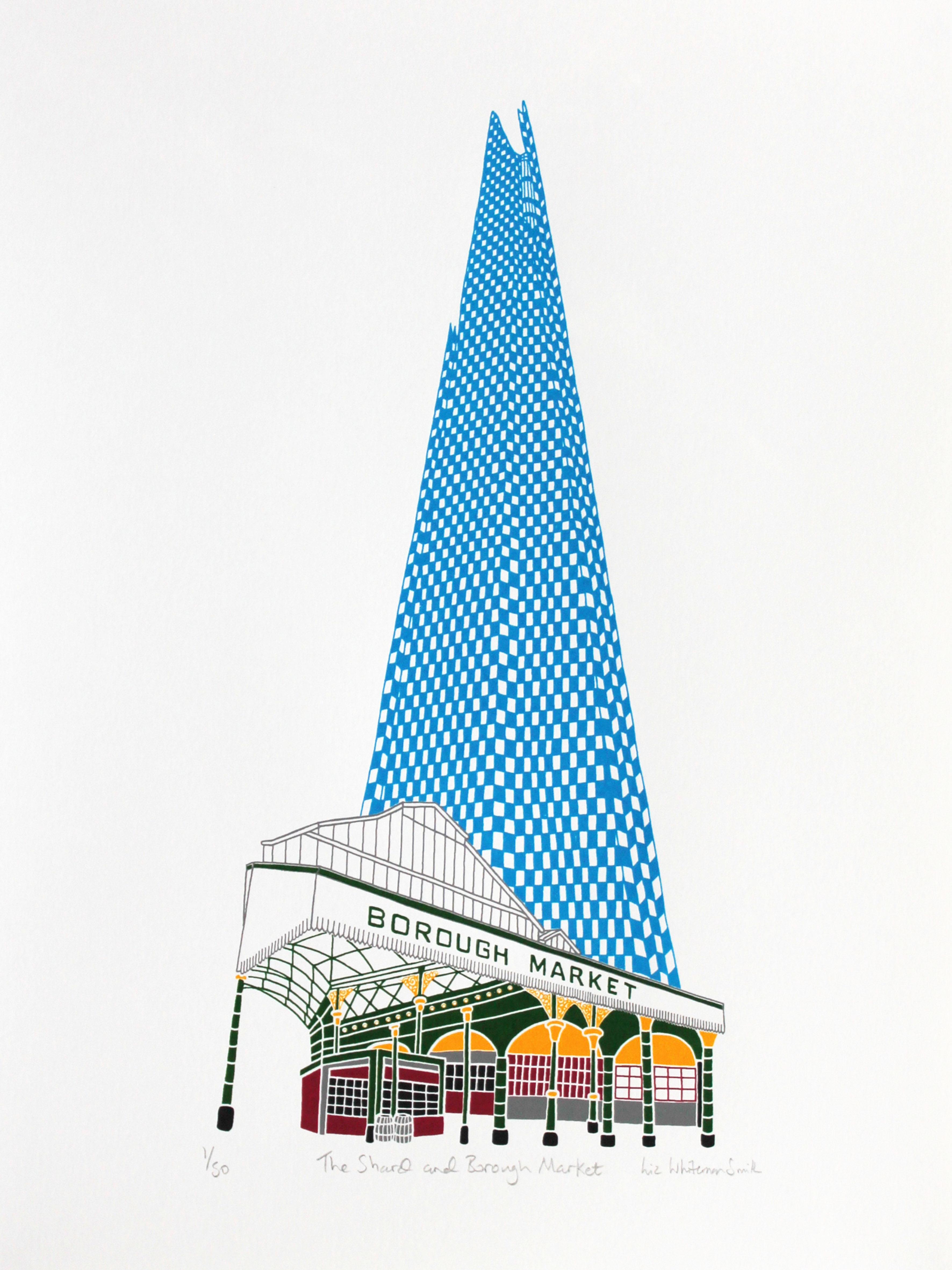 The Shard from Borough Market