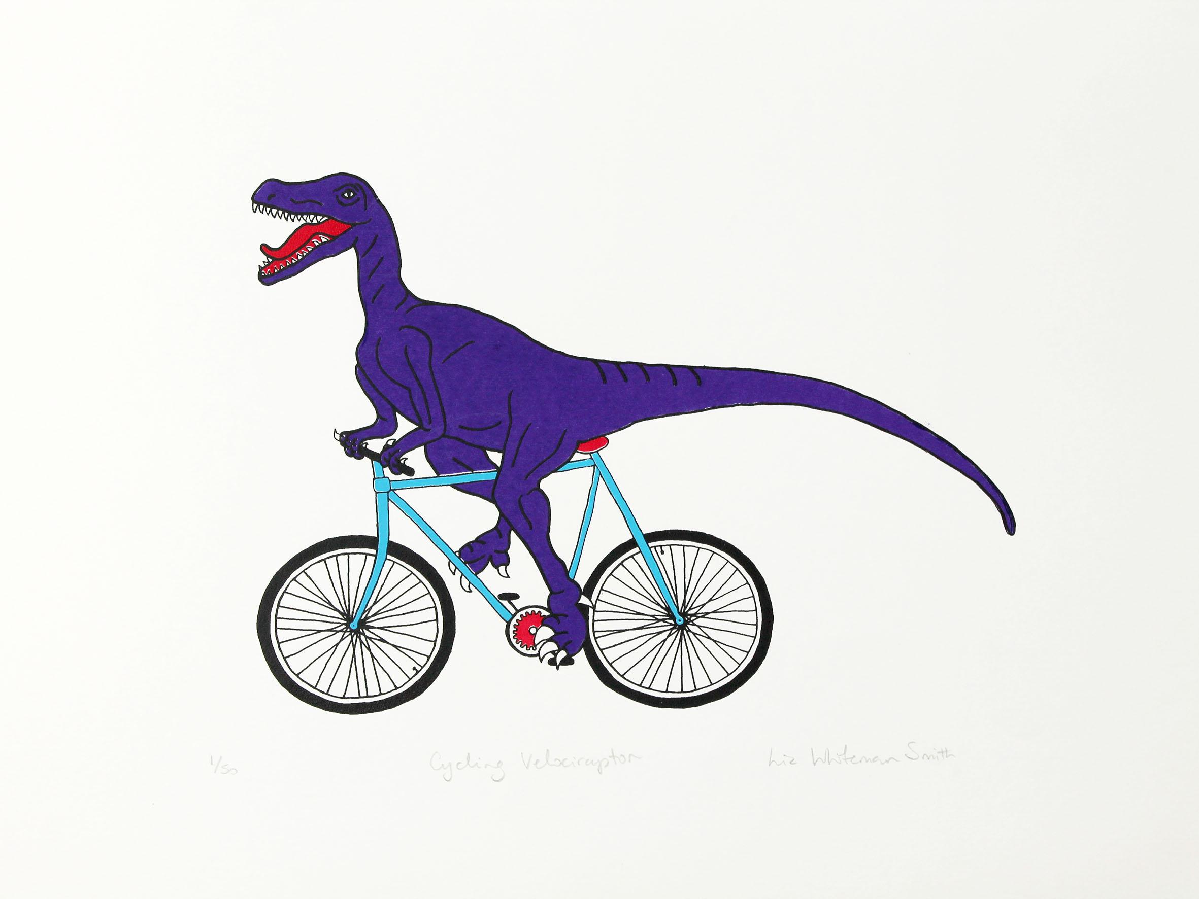Cycling velociraptor 