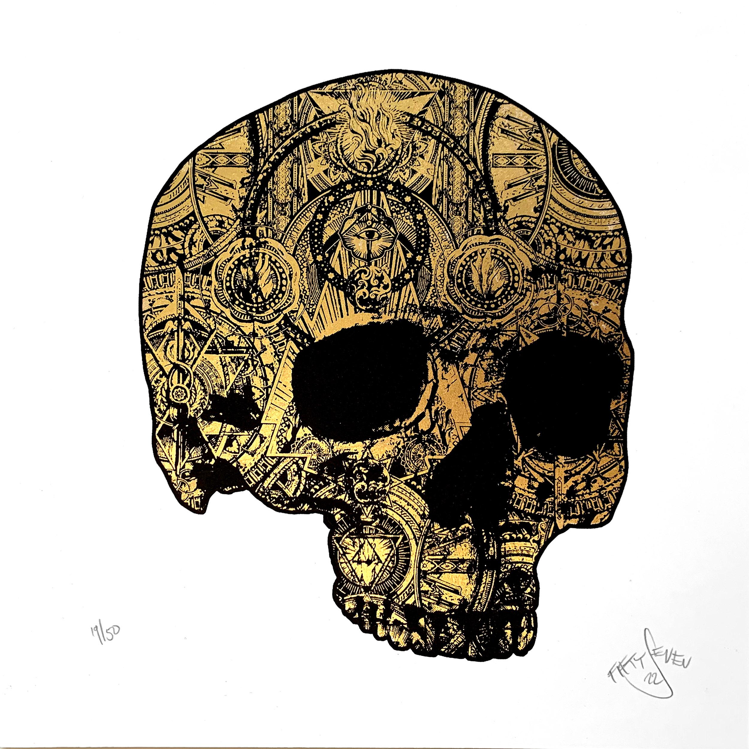 The Golden skull - right