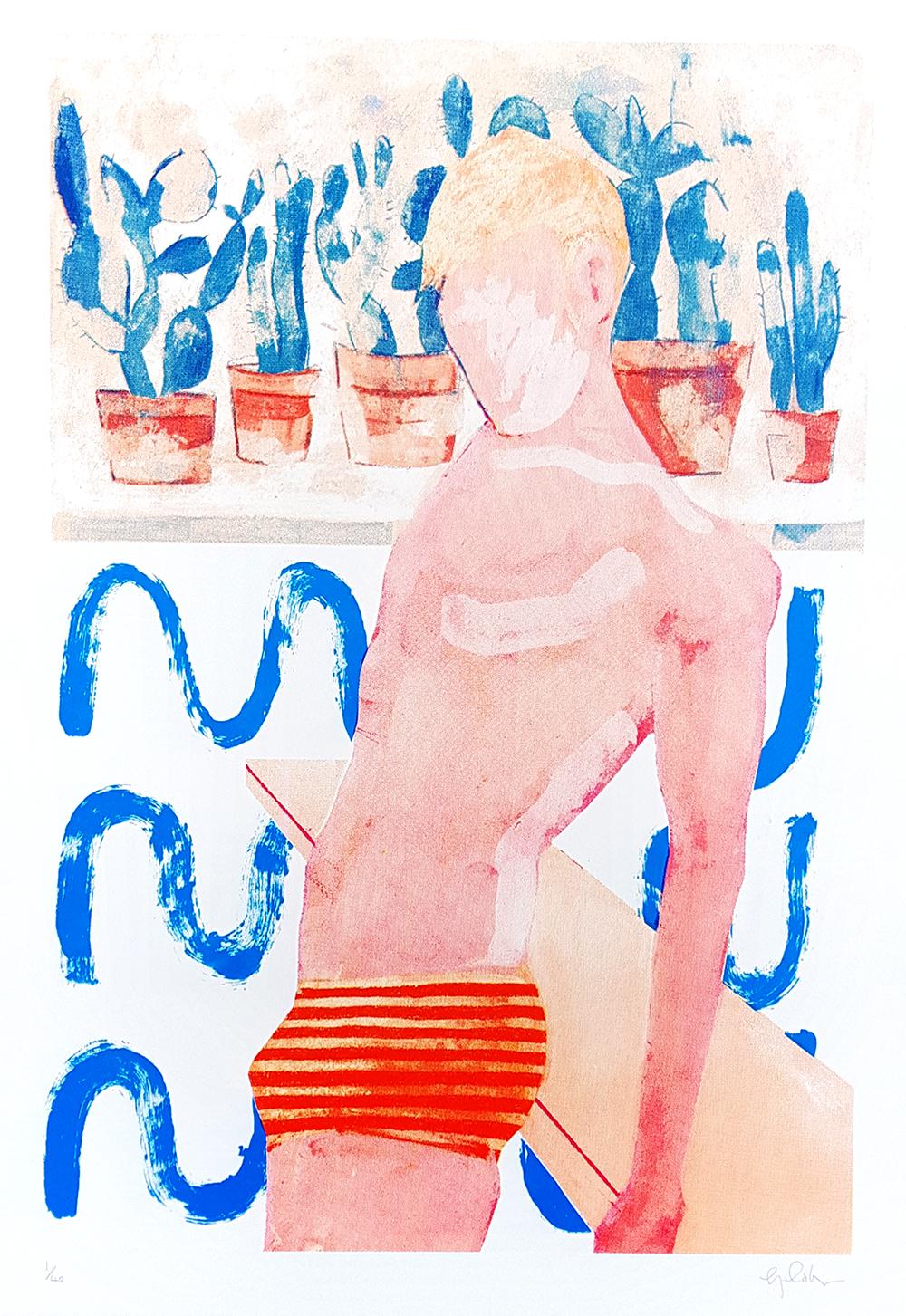 Pool boy, ripples