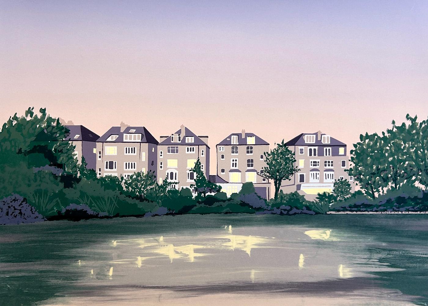 Dusk Hampstead Ponds